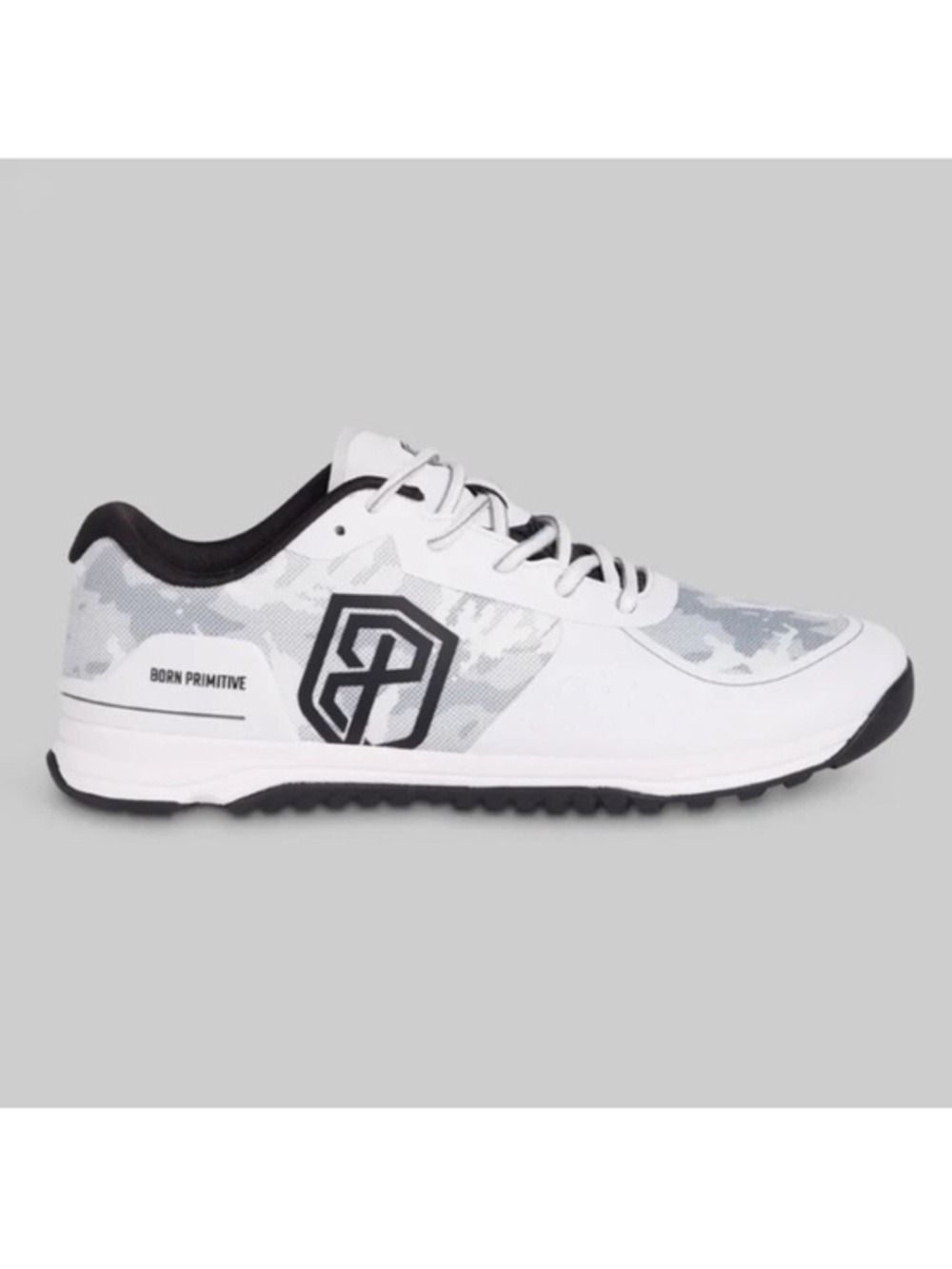 BORN PRIMITIVE Men's Savage 1 Training Shoes White Camo size 8.5
